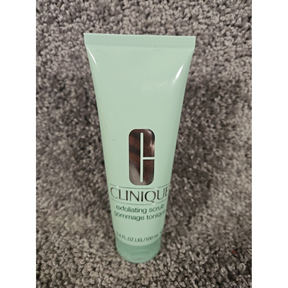 Clinique Exfoliating Scrub 3.4 oz 100ml Facial Cleanser Skin Care New